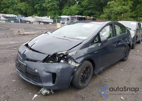 2015 Toyota Prius Three from USA, damaged, VIN JTDKN3DU6F0448745